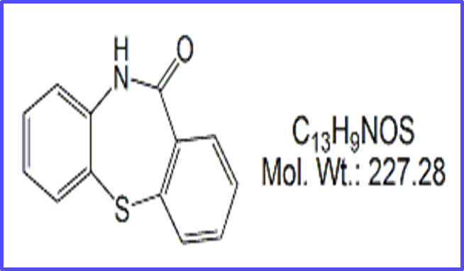 Quetiapine EP Impurity G  Quetiapine USP Related Compound G
